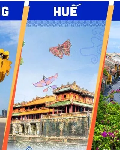 TN17: ĐÀ NẴNG - HUẾ - PHỐ CỔ HỘI AN - RỪNG DỪA BẢY MẪU