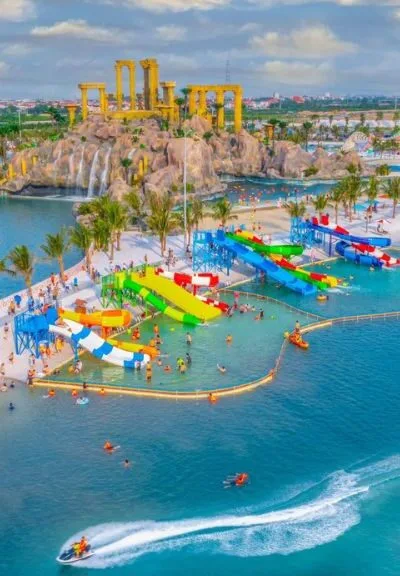 HS19: Tour Cẩm Phả – Lăng Bác  - Văn Miếu - Thuỷ cung Lotte World Aquarium - CVN Water Park (Ocean Park) – Mega Grand World